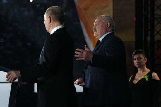 Russia WWII Leningrad Siege Lifting Anniversary Concert