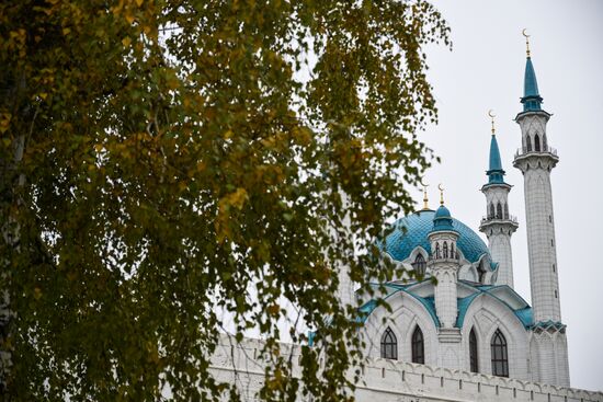 Preparations for the 16th BRICS Summit in Kazan. The 16th BRICS Summit will be held in Kazan on October 22-24. Location: Russia, Republic of Tatarstan, Kazan. Author: Vladimir Astapkovich. Preparations for 16th BRICS Summit in Kazan